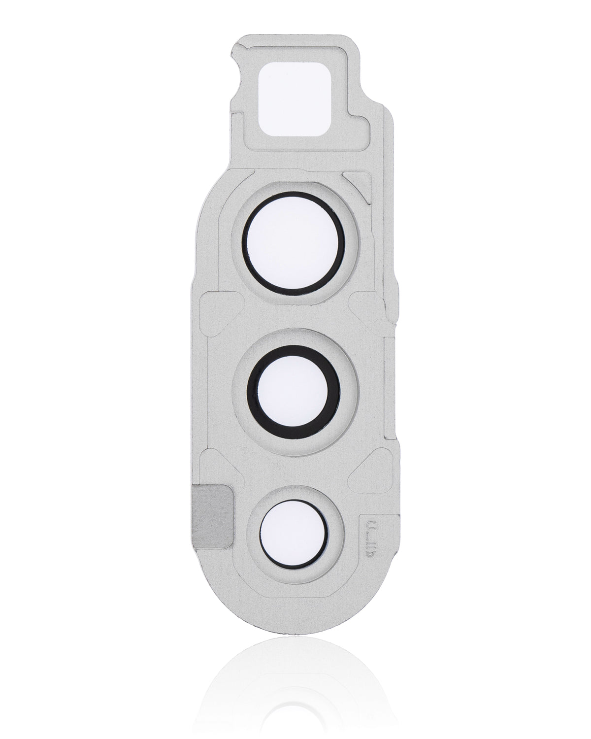 Replacement Back Camera Lens With Cover Bezel Ring Compatible For Samsung Galaxy A90 5G (A908 / 2019) (White)