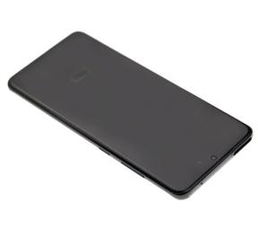 OLED Assembly With Frame Compatible For Samsung Galaxy S20 Ultra 5G  Replacement by Macfactory.Store (Refurbished) (Cosmic Black)