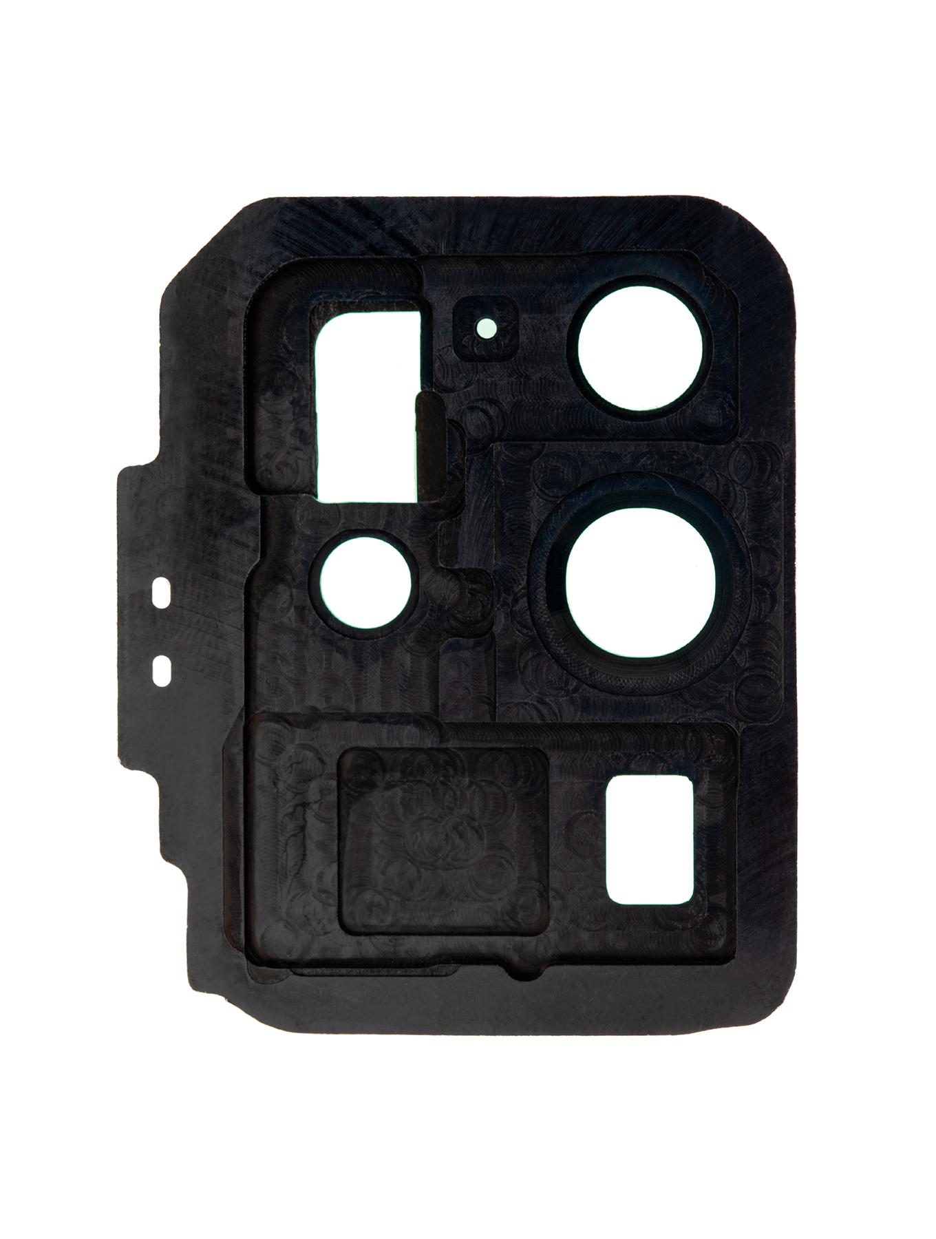 Replacement Back Camera Bezel (No Lens) Compatible For Samsung Galaxy S20 Ultra (Cosmic Black)