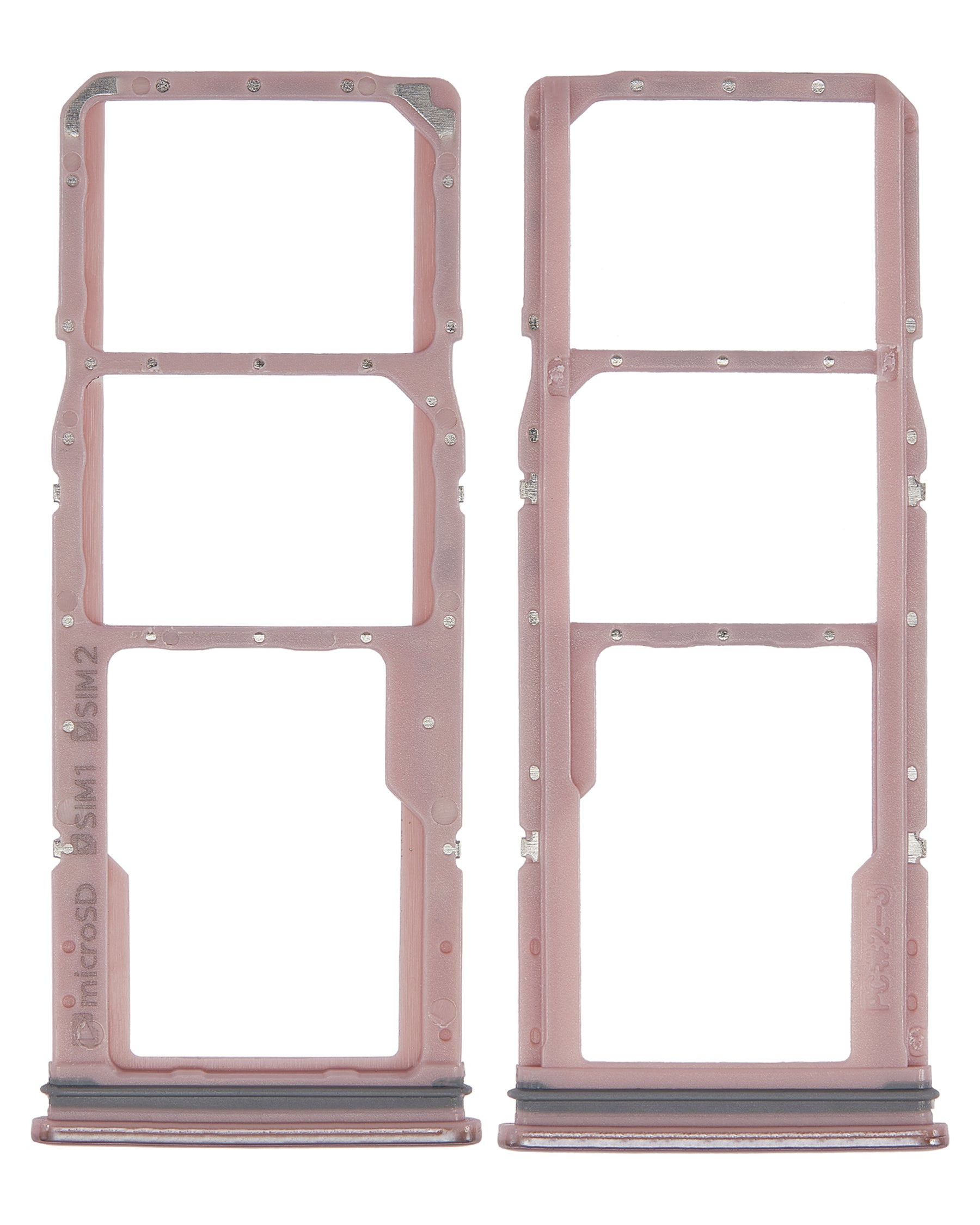 Replacement Dual Sim Card Tray Compatible For Samsung Galaxy A9 (A920 / 2018) (Bubblegum Pink)