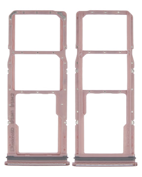 Replacement Dual Sim Card Tray Compatible For Samsung Galaxy A9 (A920 / 2018) (Bubblegum Pink)