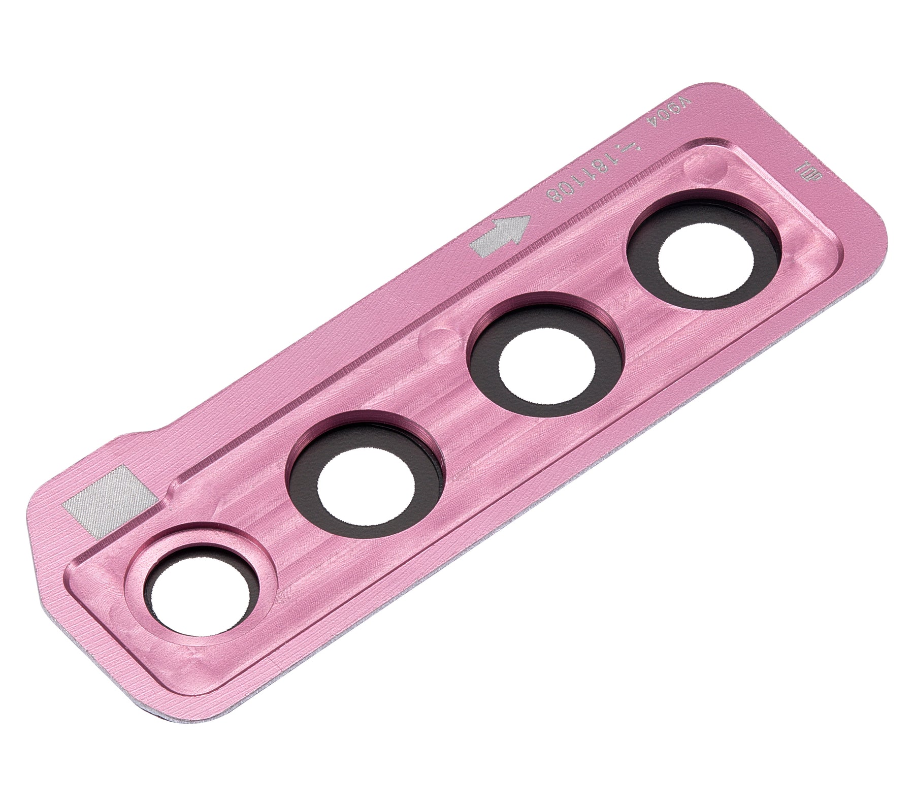 Replacement Back Camera Lens With Bracket Compatible For Samsung Galaxy A9 (A920 / 2018) (Bubblegum Pink)