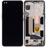Replacement OLED Assembly With Frame Compatible For OnePlus Nord (Vemake) (Gray Onyx)