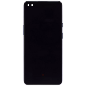 Replacement OLED Assembly With Frame Compatible For OnePlus Nord (Vemake) (Gray Onyx)