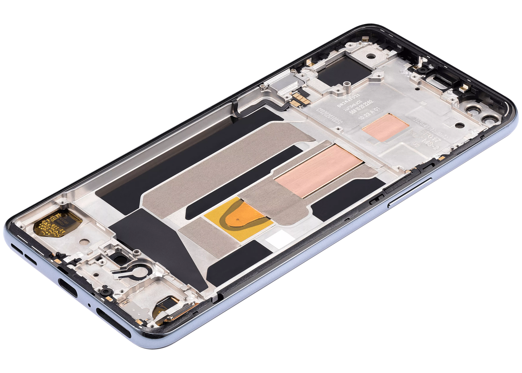 Replacement OLED Assembly With Frame Compatible For OnePlus Nord (Vemake) (Gray Onyx)