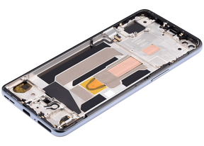 Replacement OLED Assembly With Frame Compatible For OnePlus Nord (Vemake) (Gray Onyx)