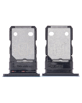 Dual Sim Card Tray Compatible For OnePlus Nord Replacement (Blue Marble)