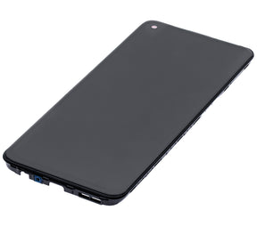 Replacement  LCD Assembly With Frame Compatible For OnePlus Nord N10 5G (Refurbished) (Midnight Ice)