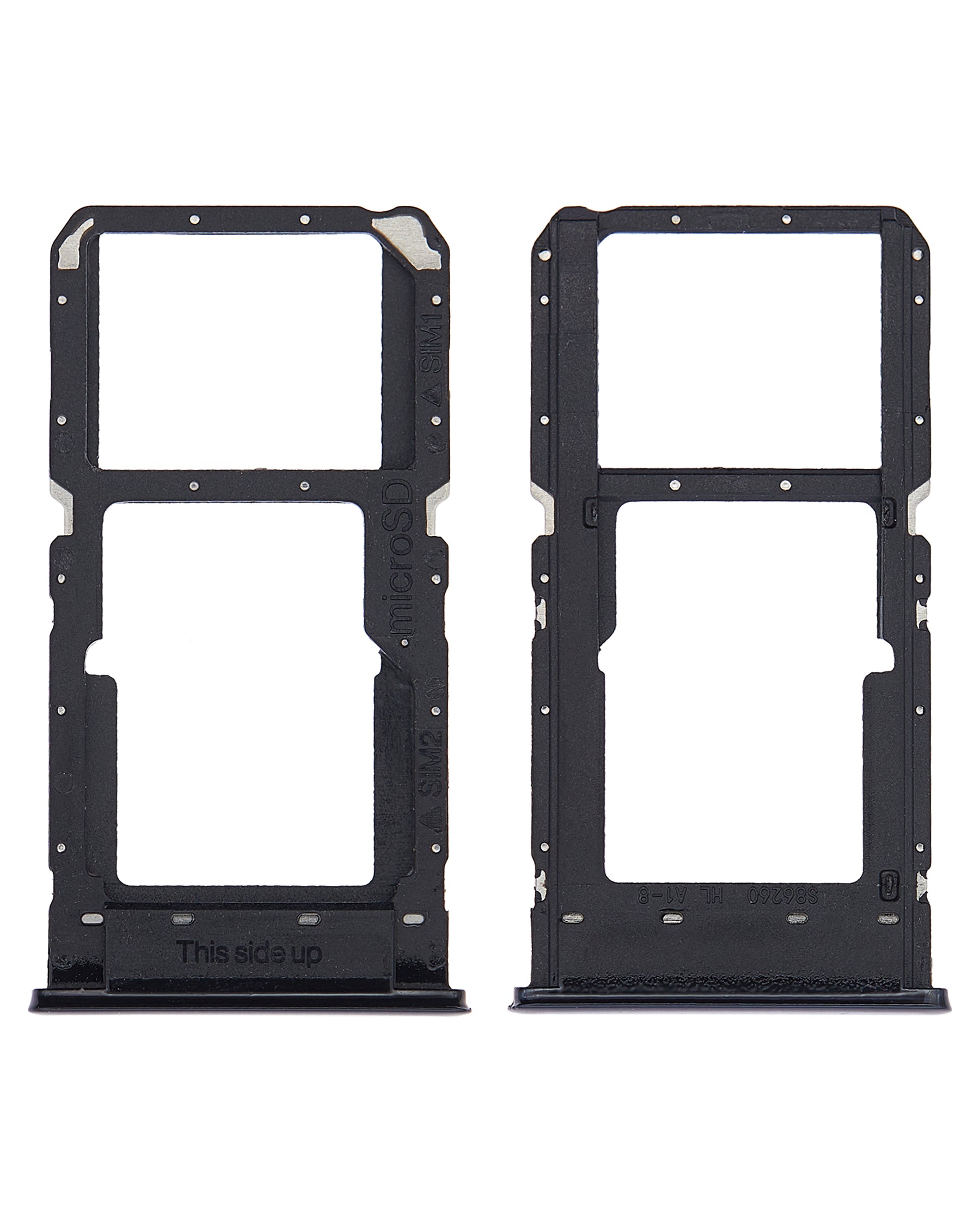 Replacement Dual Sim Card Tray Compatible For OnePlus Nord N10 5G (Midnight Ice)