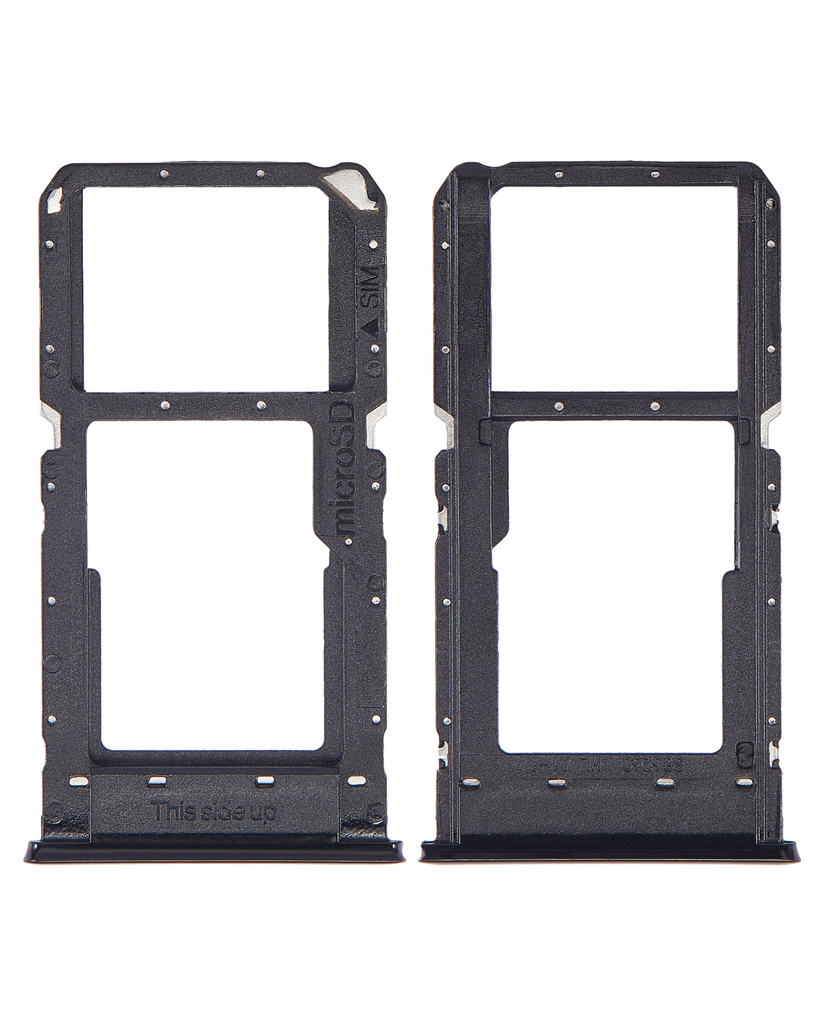 Replacement Single Sim Card Tray Compatible For OnePlus Nord N10 5G by Macfactory.in (Midnight Ice)