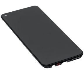 Replacement LCD Assembly With Frame Compatible For OnePlus Nord N100 (Refurbished) (Black)