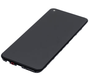 Replacement LCD Assembly With Frame Compatible For OnePlus Nord N100 (Refurbished) (Black)