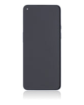 Replacement OLED Assembly With Frame Compatible For OnePlus 9 (US Version) (Refurbished) (Astral Black)