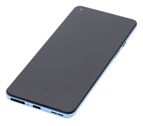 Replacement OLED Assembly With Frame Compatible For OnePlus 9 (North America) (Refurbished) (Arctic Sky)