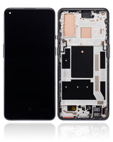 Replacement OLED Assembly With Frame Compatible For OnePlus 9 (International Version) (Refurbished) (Astral Black)