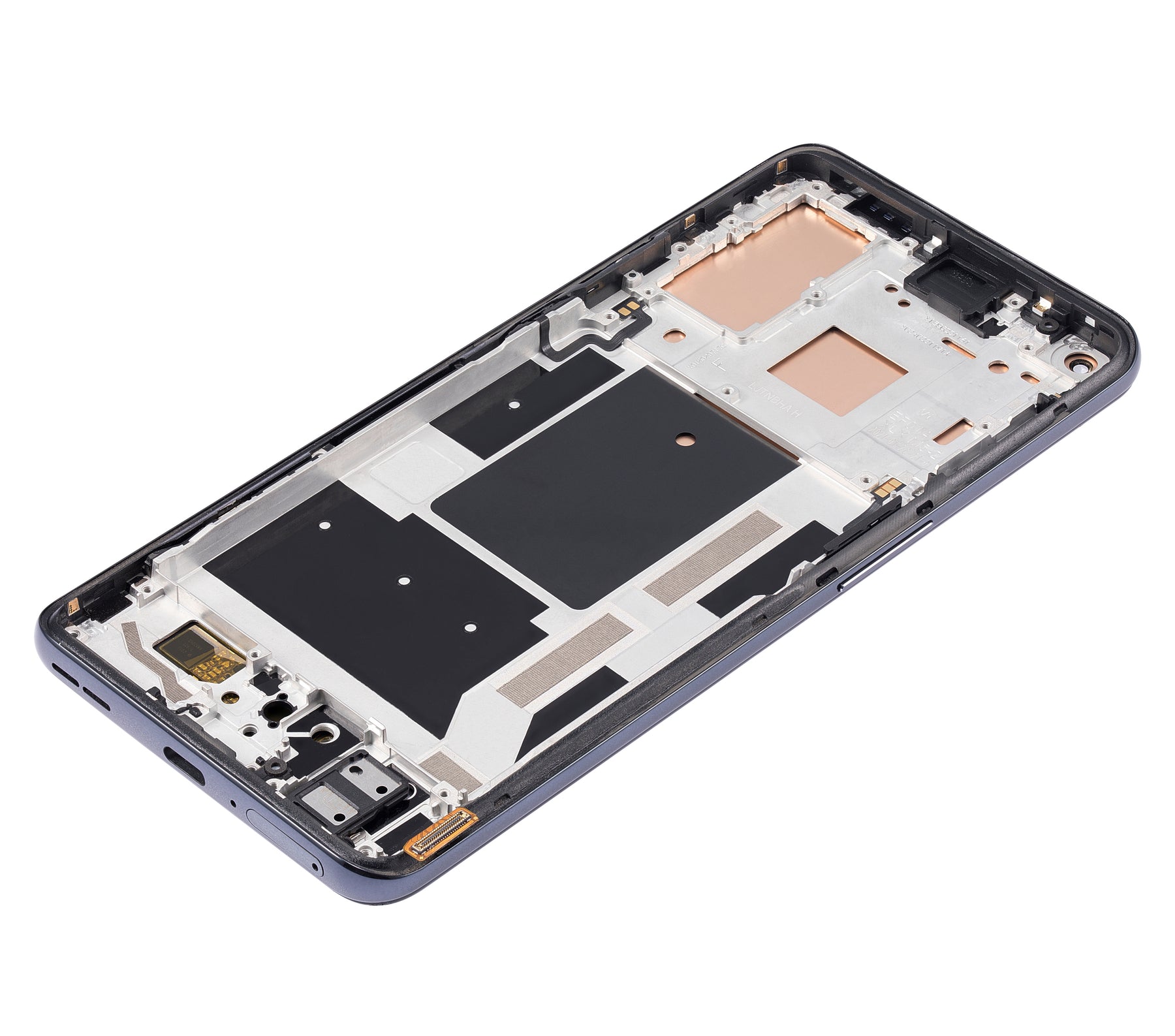 Replacement OLED Assembly With Frame Compatible For OnePlus 9 (International Version) (Refurbished) (Astral Black)