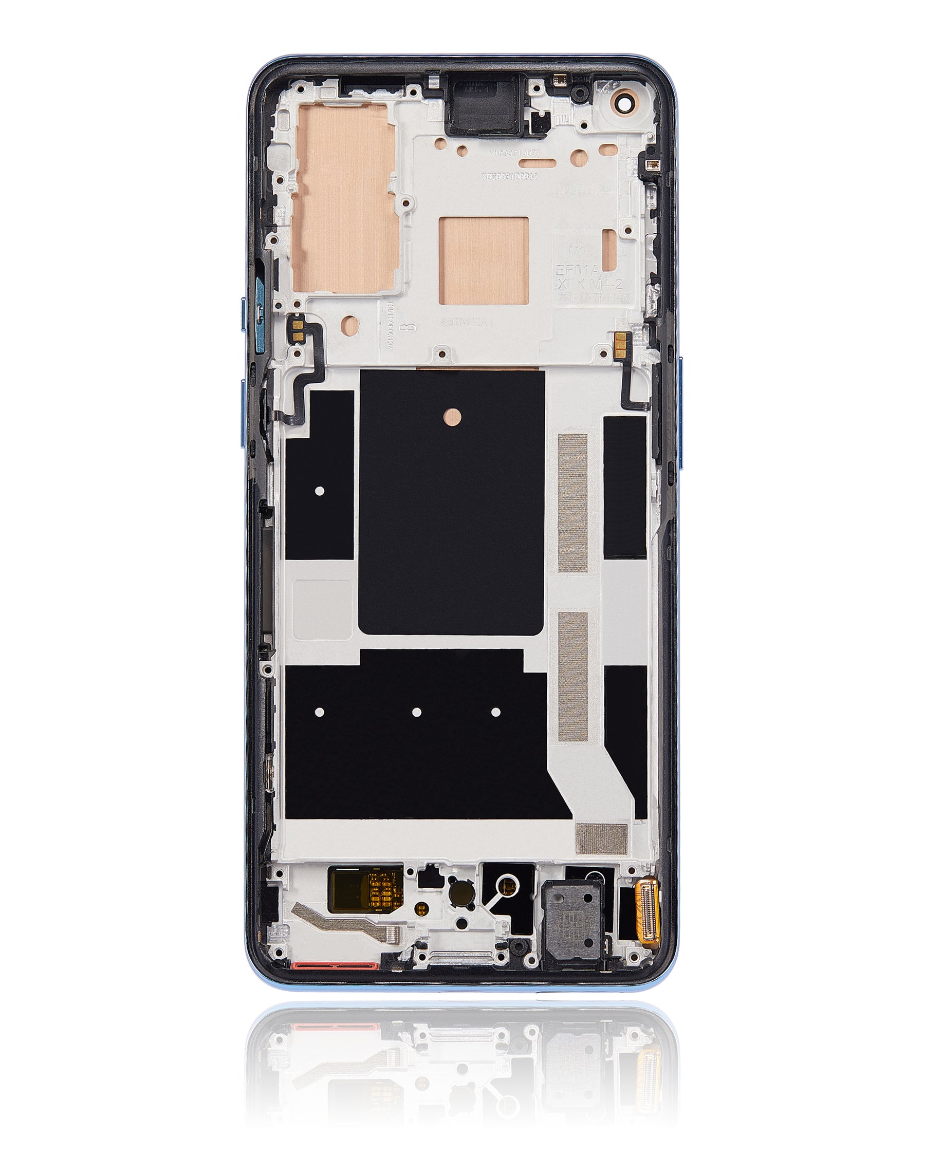 Replacement OLED Assembly With Frame Compatible For OnePlus 9 (International Version) (Refurbished) (Arctic Sky)