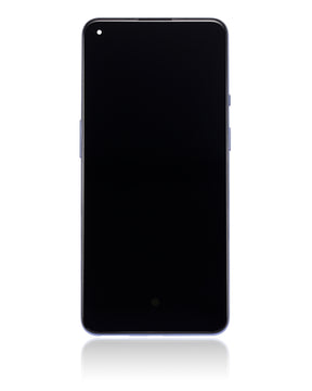 Replacement OLED Assembly With Frame Compatible For OnePlus 9 (International Version) (Refurbished) (Winter Mist)