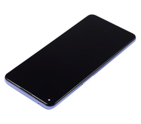 Replacement OLED Assembly With Frame Compatible For OnePlus 9 (International Version) (Refurbished) (Winter Mist)