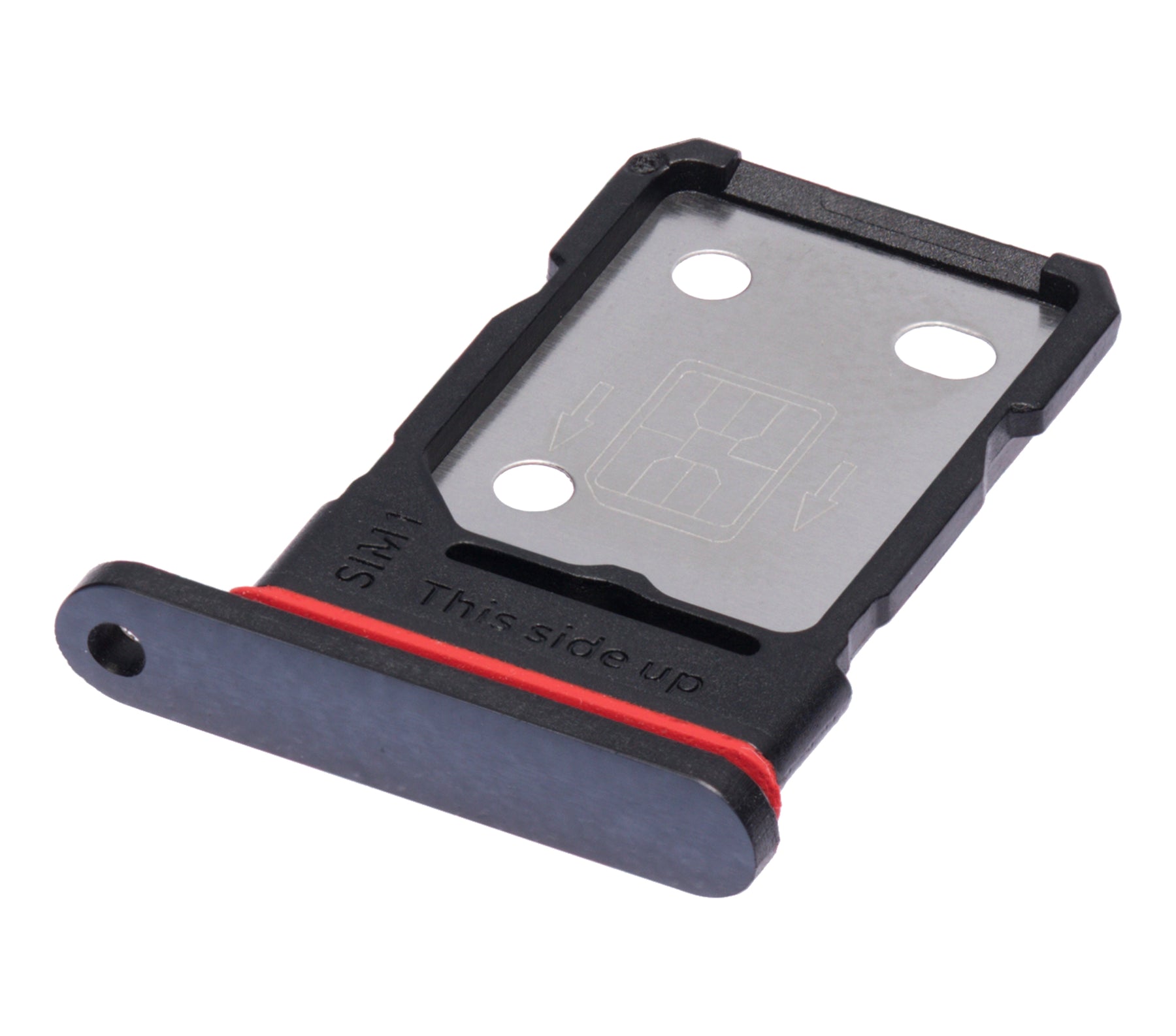 Dual Sim Card Tray Compatible For OnePlus 9 Replacement (Astral Black)