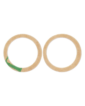 Replacement Back Camera Lens (Glass Only) With Adhesive Compatible For OnePlus 9R (All Colors) (2 Piece Set)