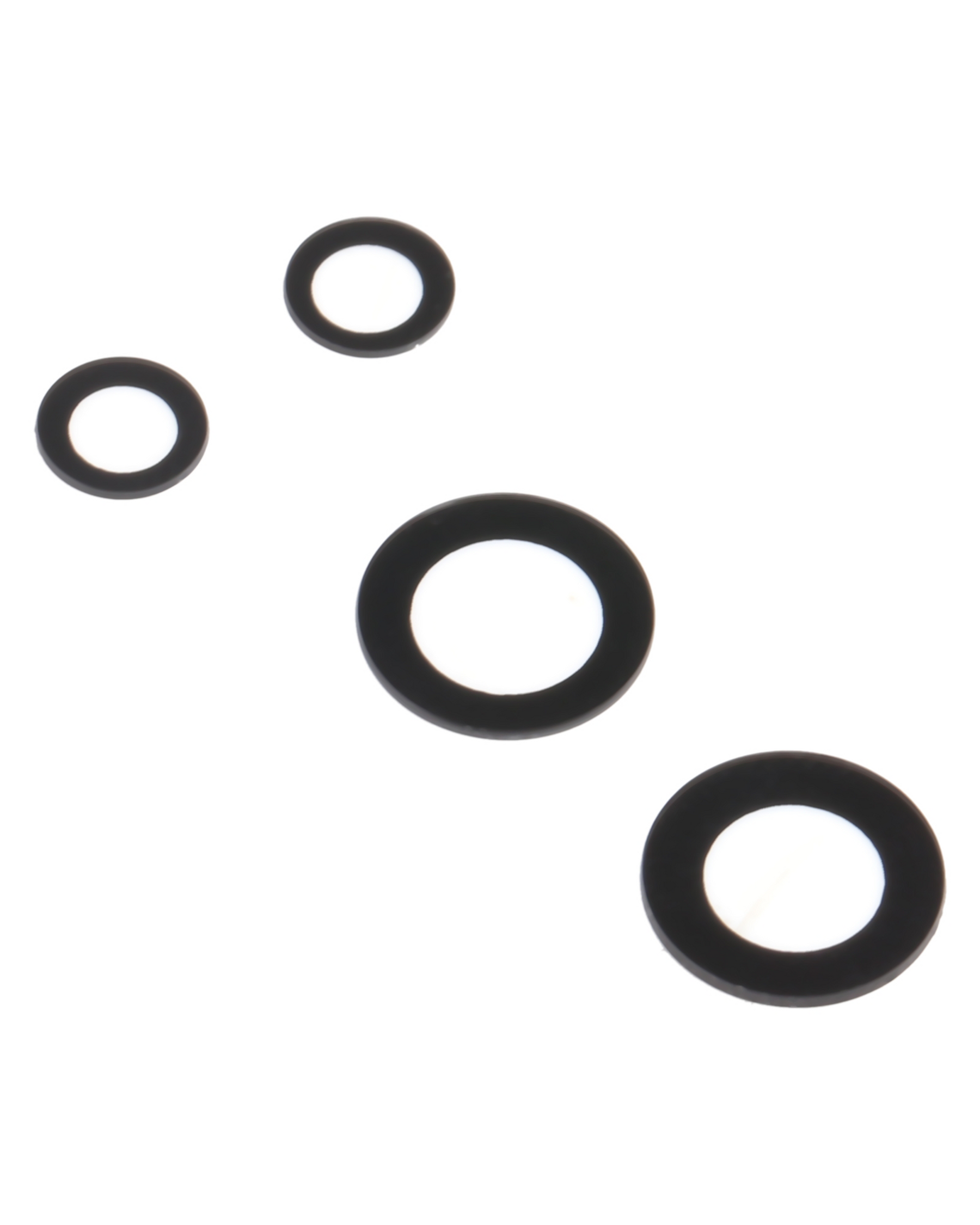 Replacement Back Camera Lens (Glass Only) With Adhesive Compatible For OnePlus 9R (3 Piece Set)