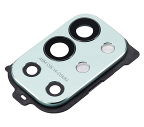 Back Camera Lens With Bracket Compatible For OnePlus 9R Replacement by macfactory.in (Green)