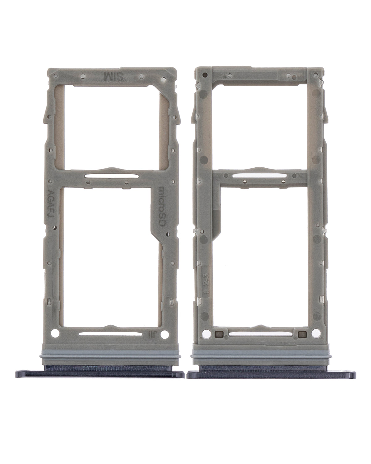 Single Sim Card Tray Replacement Compatible For Samsung Galaxy A71 5G (A716 / 2020) (Prism Cube Black)