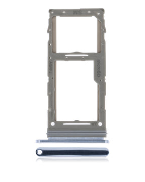 Single Sim Card Tray Replacement  Compatible For Samsung Galaxy A71 5G (A716 / 2020) (Prism Cube Blue)