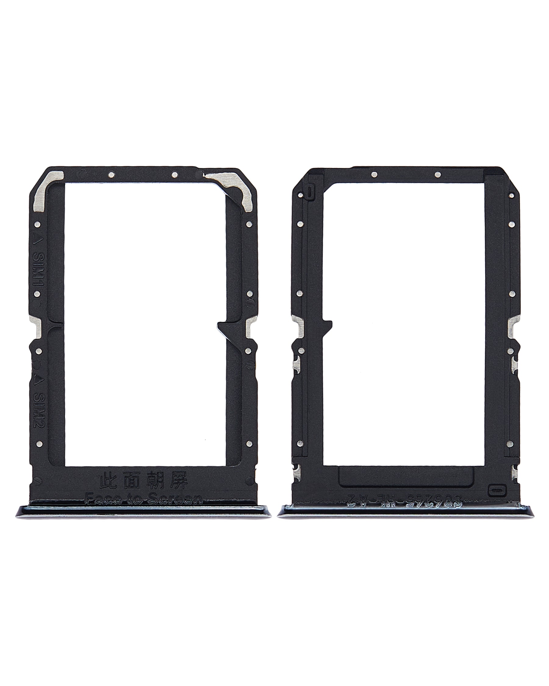 Replacement Dual Sim Card Tray Compatible For OnePlus Nord CE 5G (Silver Ray)