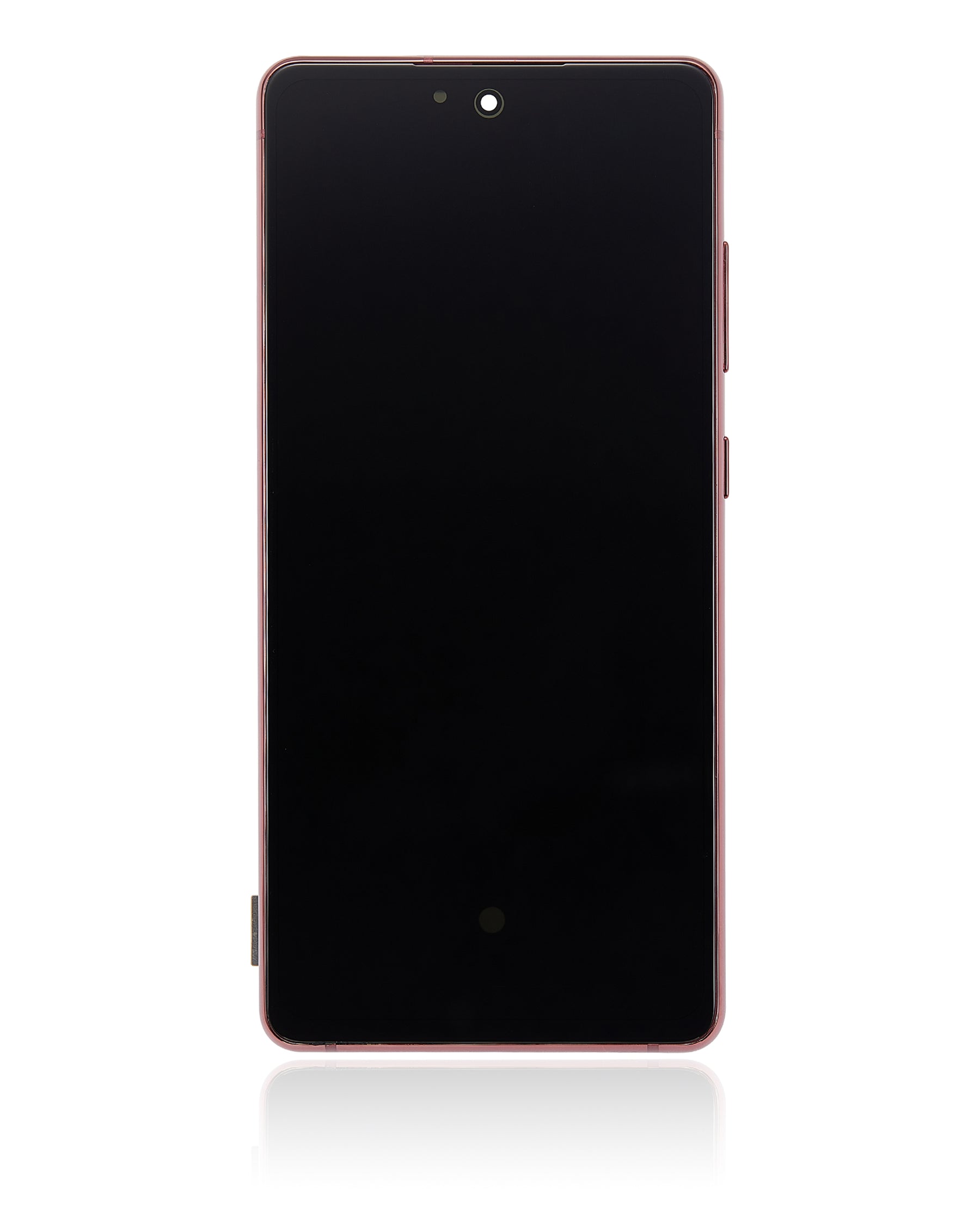 Replacement OLED Assembly With Frame Compatible For Samsung Galaxy S20 FE 4G / 5G (Vemake) (Cloud Red)