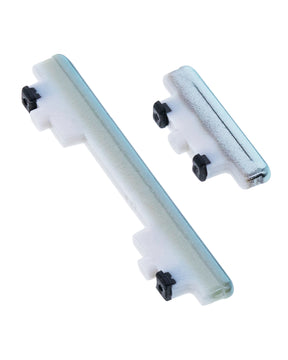 Replacement Hard Buttons (Power / Volume) Compatible For Samsung Galaxy S20 FE 4G / 5G (Cloud Mint)