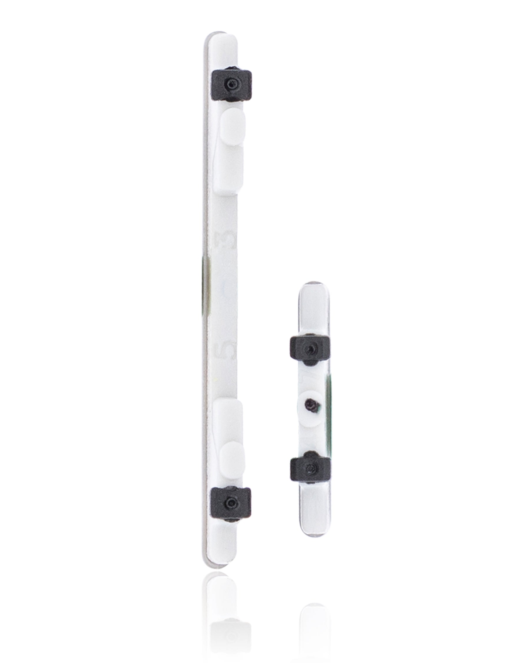 Replacement Hard Buttons (Power / Volume) Compatible For Samsung Galaxy S20 FE 4G / 5G (Cloud White)