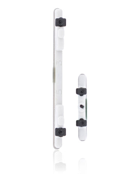 Replacement Hard Buttons (Power / Volume) Compatible For Samsung Galaxy S20 FE 4G / 5G (Cloud White)