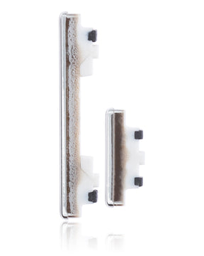 Replacement Hard Buttons (Power / Volume) Compatible For Samsung Galaxy S20 FE 4G / 5G (Cloud White)