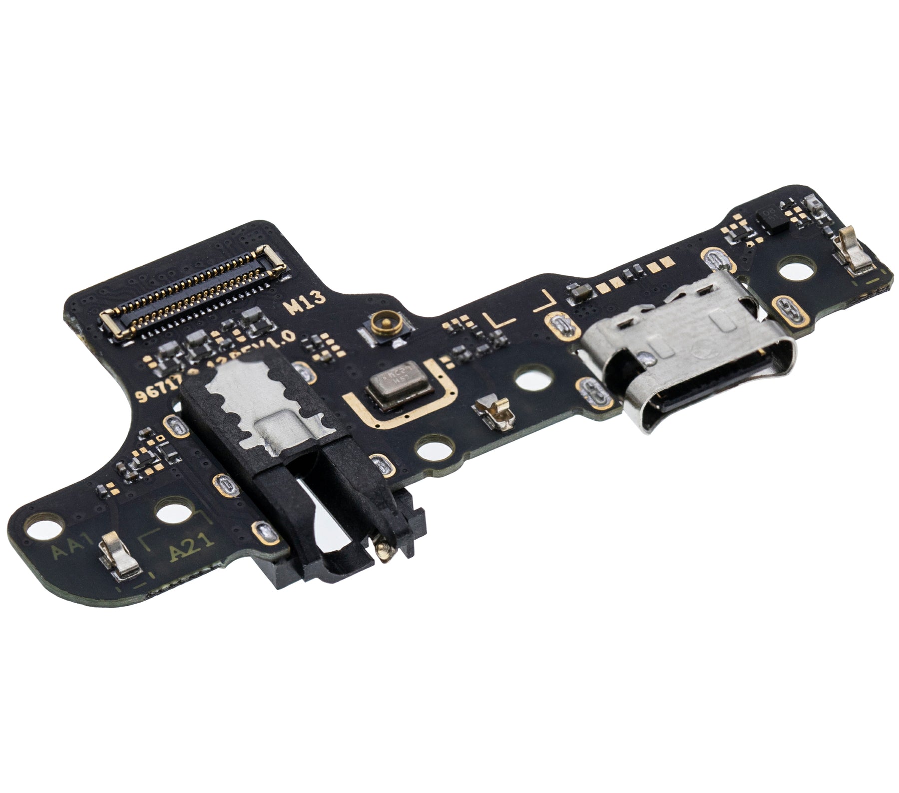 Charging Port With Headphone Jack Compatible For Samsung Galaxy A21 (A215 / 2020) (Vemake)