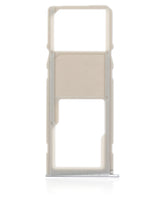 Single Sim Card Tray Compatible For Samsung Galaxy A21 (A215 / 2020) (Cloud White)