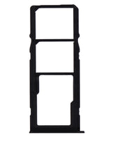 Dual Sim Card Tray Compatible For Samsung Galaxy A21 (A215 / 2020) (Cosmic Gray)