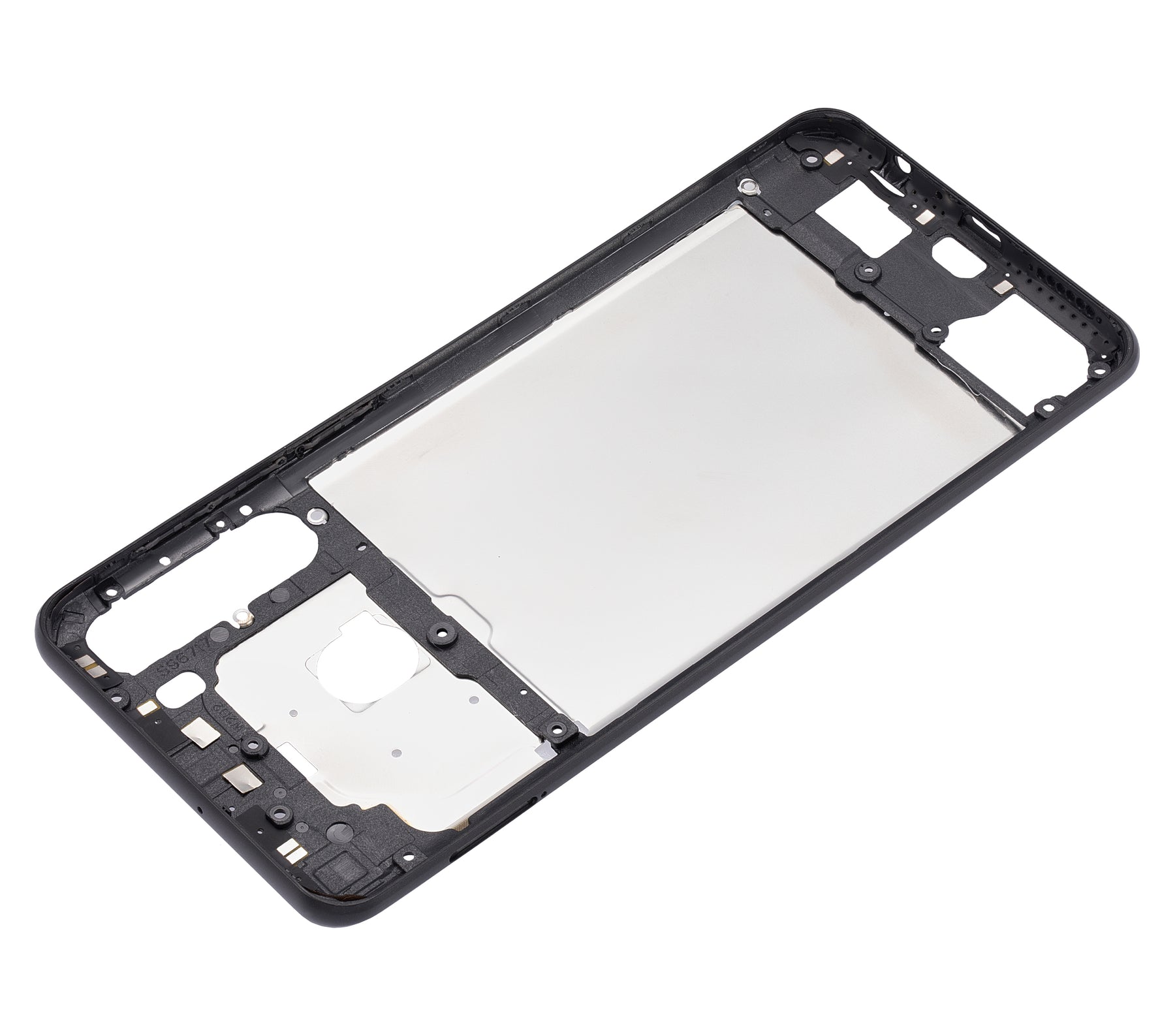 Mid-Frame Housing Compatible For Samsung Galaxy A21 (A215 / 2020) (Black)