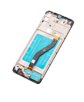 LCD Assembly With Frame Compatible For Samsung Galaxy A21 (A215 / 2020) (Vemake)