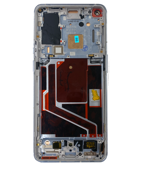 Replacement OLED Assembly With Frame Compatible For OnePlus 9 Pro (Non-Verizon 5G UW Frame) (Refurbished) (Morning Mist)