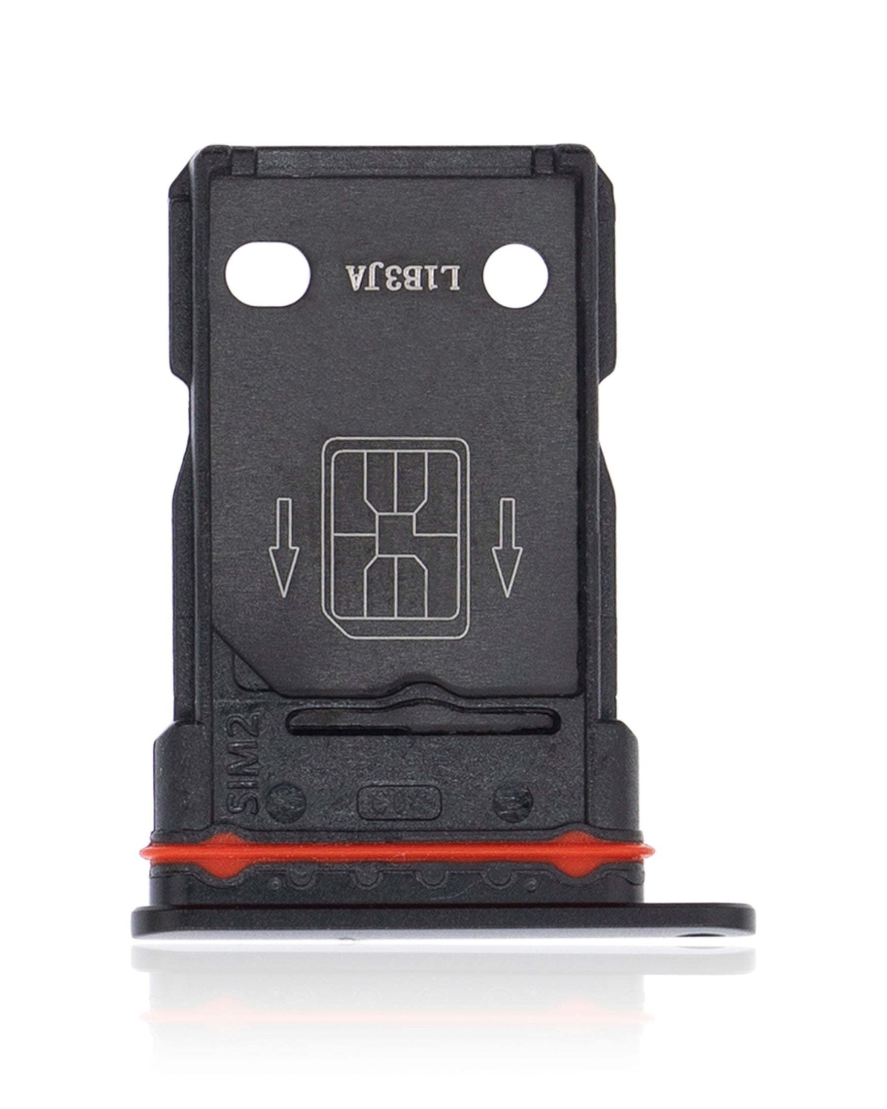 Replacement Dual Sim Card Tray Compatible For OnePlus 9 Pro (Stellar Black)