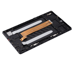 Replacement LCD Assembly With Frame Compatible For Samsung Galaxy Tab A7 Lite 8.7" (2021) (T225 / T227) (4G Version) (Refurbished) (Black)