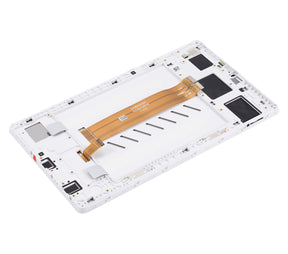 Replacement LCD Assembly With Frame Compatible For Samsung Galaxy Tab A7 Lite 8.7" (2021) (T220) (WiFi Version) (Refurbished) (White)