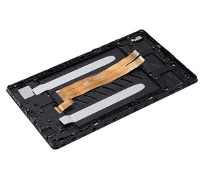 Replacement LCD Assembly With Frame Compatible For Samsung Galaxy Tab A7 Lite 8.7" (2021) (T220) (WiFi Version) (Refurbished) (Black)