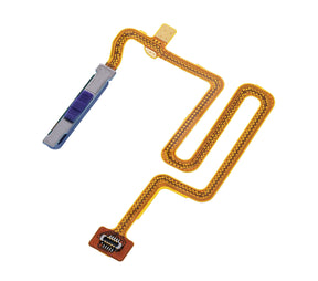 Replacement Fingerprint Reader With Flex Cable Compatible For OnePlus Nord N200 5G / OPPO A56 / Realme 7 (Blue Quantum)