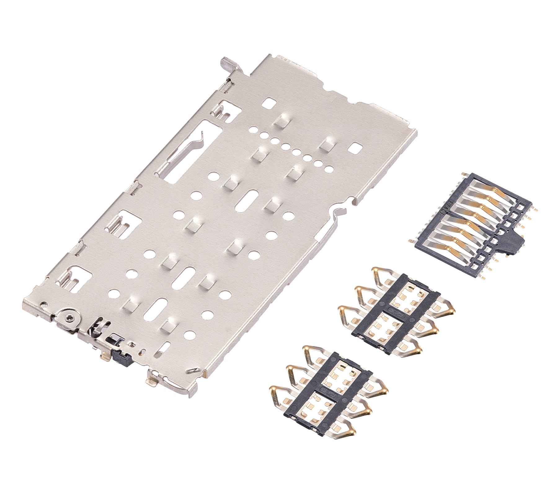 Replacement Sim Card Reader Compatible For OnePlus Nord N200 5G / OPPO A55 5G