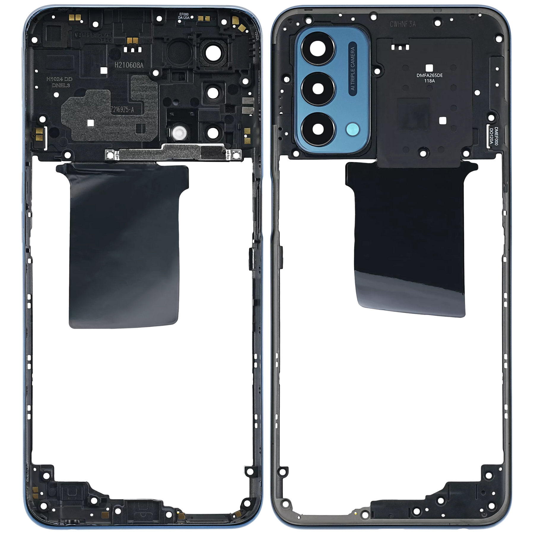 Replacement Mid-Frame Bezel Plate Compatible For OnePlus Nord N200 5G