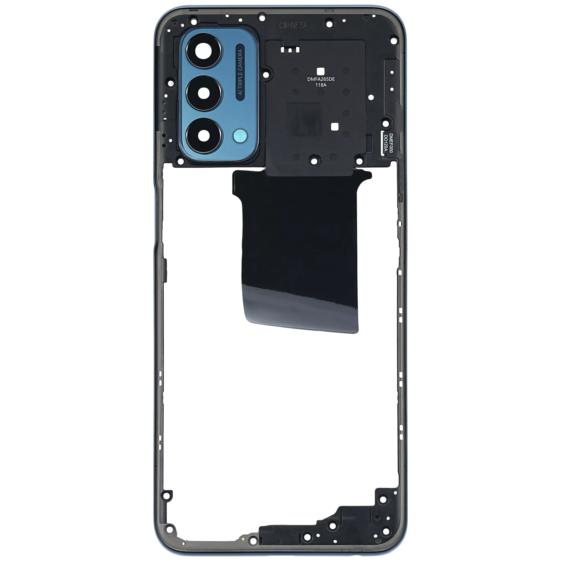 Replacement Mid-Frame Bezel Plate Compatible For OnePlus Nord N200 5G