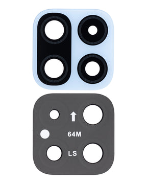 Back Camera Lens (Glass Only) With Adhesive Compatible For Samsung Galaxy F42 5G (E426 / 2021) (Matte Aqua)